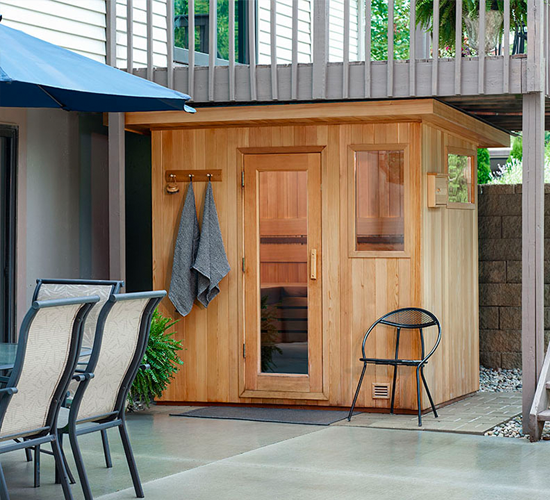 Traditional Outdoor Sauna Rooms category