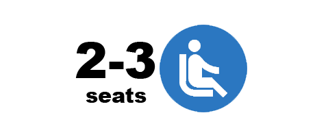 2-3 Seats category